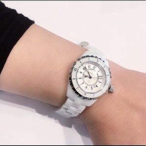 Chanel Ladies Watch J12 Quartz White Ceramic